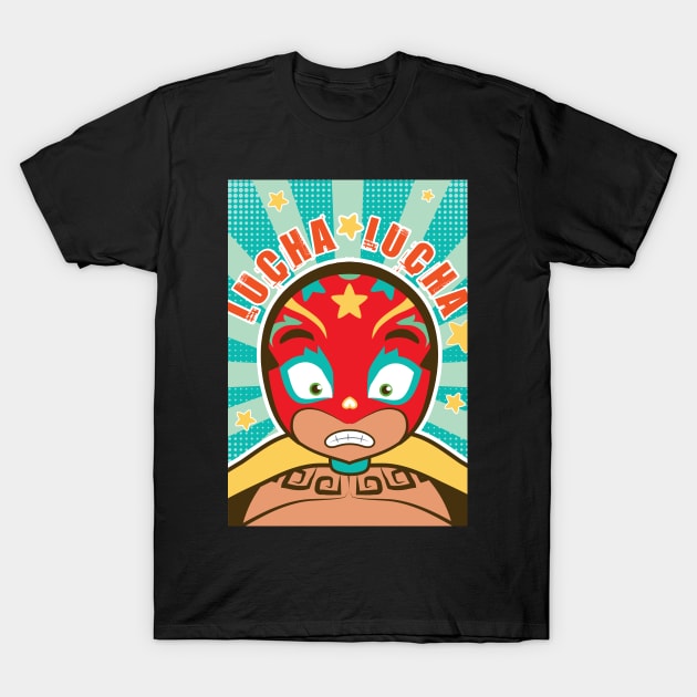 LUCHA LUCHA T-Shirt by aglomeradesign